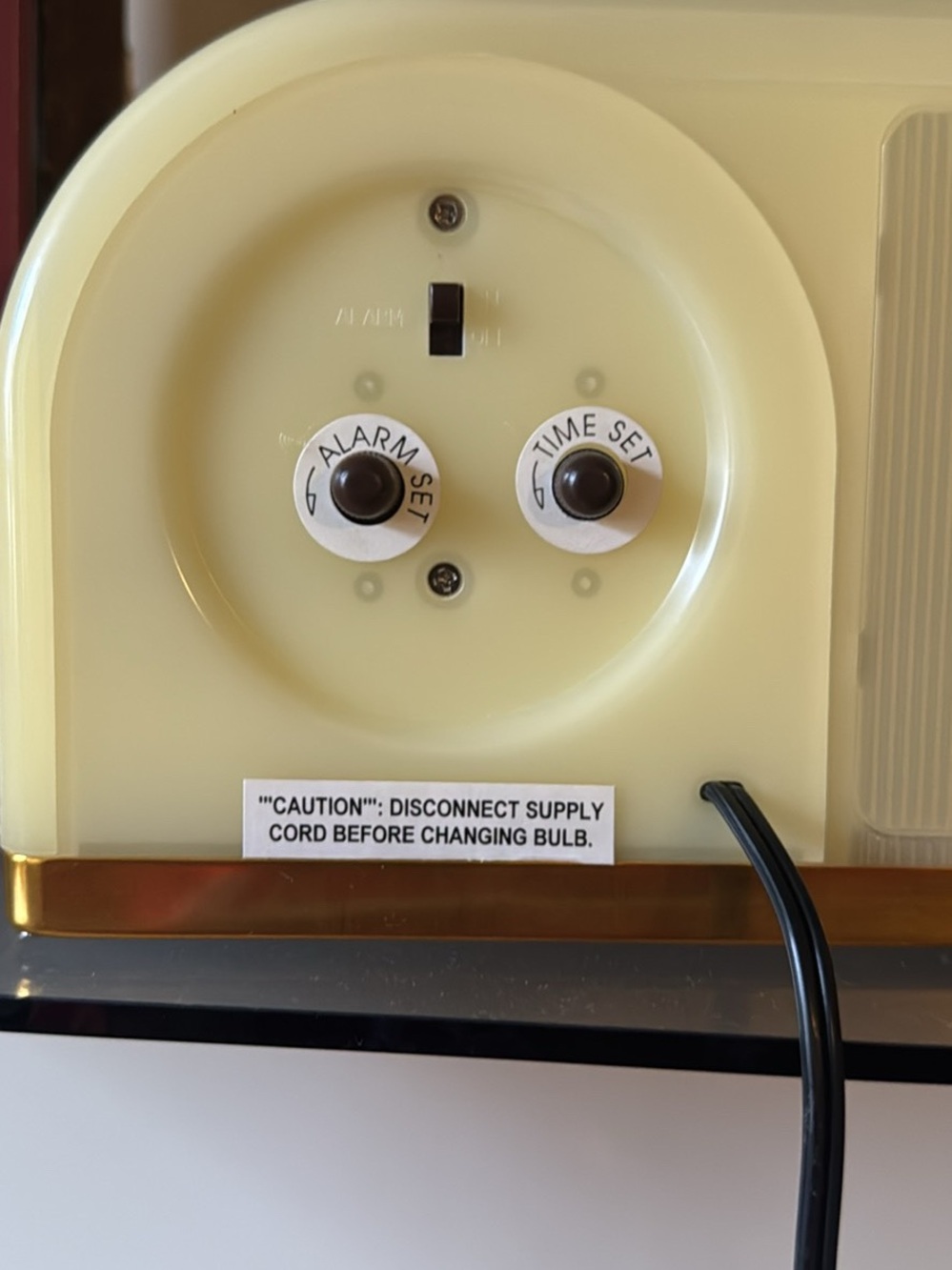 Retro Big Ben Moon Bean Alarm Clock - Picture 4 of 5
